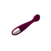 Фиолетовый клиторальный вибратор Keri Violet - 17 см. Фиолетовый