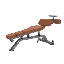 E-1037В Скамья для пресса регулируемая (Adjustable Decline Bench)