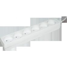 Удлинитель   У6 6-местный, 3м, WYP10-06-06-03-N |  код. WYP10-06-06-03-N |  IEK