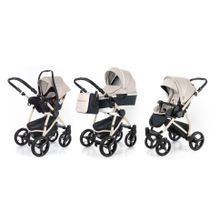 Коляска 3 в 1 Esspero Newborn Lux Alu (шасси Beige) - Beige