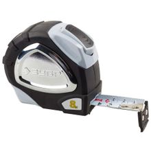 Рулетка ЗУБР "МАСТЕР", двухкомпонентный корпус, автостоп, 7,5м 25мм