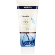 Farmstay Collagen Pure Cleansing Foam 180 мл