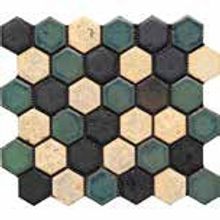 Мозаика Gaudi Hexa - 6(2) чип 44х49х10 24,5х28,3