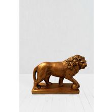 Скульптура льва с шаром (55см)