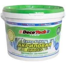 Decotech Eco 3 кг супербелая