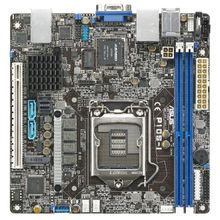 Материнская плата asus p10s-i, c232, socket 1151, ddr4, mini-itx