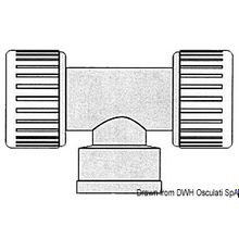 Osculati Hydrofix system brass T-joint 1 2, 17.115.07