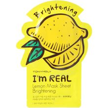 Tony Moly I’m Real Lemon Mask Sheet Brightening 1 тканевая маска