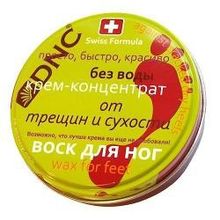 Воск для ног DNC Wax For Feet, 80 мл, крем-концентрат от трещин и сухости