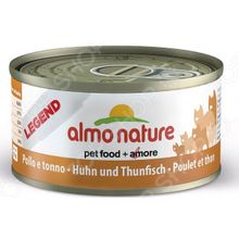 Almo Nature Azul Label Adult с курицей и тунцом