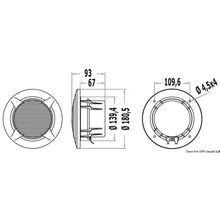 Osculati Sound Marine two-way loudspeaker IP65 6, 29.721.52