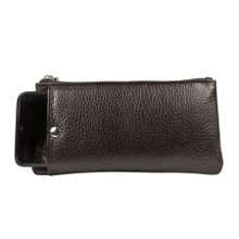 Carlo Gattini Кожаный кошелек   клатч Rumo brown (арт. 7415-04)