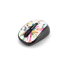 Microsoft Microsoft Wireless Mobile Mouse 3500 Artist Edition Kirra Jamison White-Black USB
