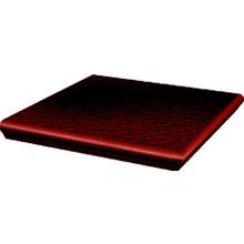 Клинкерная плитка ступень Paradyz наружная с капиносом Cloud Rosa Duro 33,3х33,3