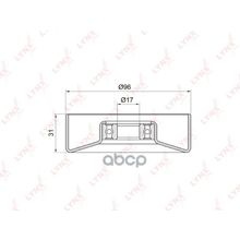 Ролик Натяжной Приводного Ремня Lexus Gs300-400 93-05   Is300 01-05 LYNXauto арт. PB5030