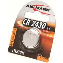Батарейка CR 2430 Lithium 1 шт. Ansmann