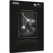 EPSON C13S042312 бумага матовая Fine Art Cold Press Bright А2 (420 x 594 мм) 340 г м2, 25 листов