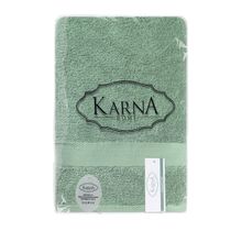 Полотенце махровое "KARNA" AREL 70х140 см цвет зеленый