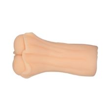Мастурбатор-вагина без вибрации с имитацией юбки телесный