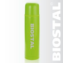 Biostal Термос Biostal NB-1000 С 1.0 л  (узкое горло, кнопка) (зеленый)