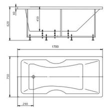 Aquatek Акриловая ванна Феникс 170