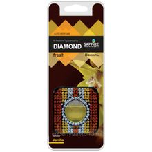 Ароматизатор в дефлектор DIAMOND fresh SAPFIRE ваниль  SAA-0776