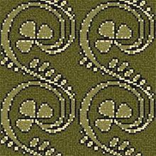 Мозаика Architeza панно из Monpansie Клевер 3 64,4х64,4