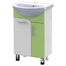 Triton Тумба с раковиной Эко 55 салатовая