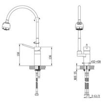 Timo Смеситель Saona 2308F