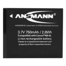 Аккумулятор ANSMANN A-Can NB 6L 5044453