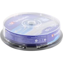 BD-R Disc Verbatim  50Gb  6x Dual Layer   уп.10  шт    на  шпинделе  43746