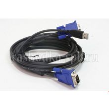 D-Link (dlink, длинк, д-линк) 2 iN1 USB KVM Cable iN3m (10ft)