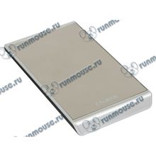 Контейнер Zalman "ZM-HE135" для 2.5" SATA HDD, алюминиевый, серебр.-черный (USB3.0) [114751]