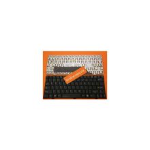 Клавиатура для ноутбука MSI Wind U90, U100, RoverBook Neo U100Wh серий, чёрная RUS
