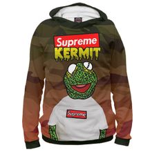 Худи Я-МАЙКА Supreme Kermit