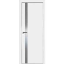  Двери ProfilDoors Модель 106E Цвет Аляска Стекло Lacobel Серебряный лак