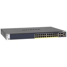 netgear (managed l3 switch (24ge (poe+) + 2 10gbase-t + 2sfp+)) gsm4328pa-100nes
