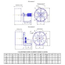 Вентилятор осевой реверсивный ВО 16-300 №5 Исп 5(6)