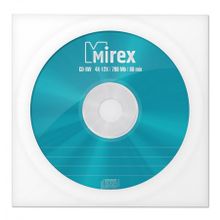 Диск CD-RW MIREX 700Mb 4x-12x в бумажном конверте (UL121002A8C)