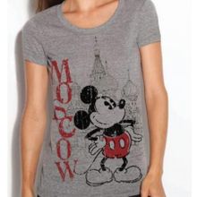 Женская футболка Дисней в России Vintage Mickey