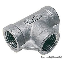 Osculati T-fitting female female female 3 8, 17.318.01