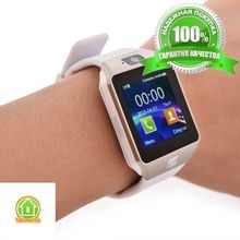 Умные часы DZ09 - Smart Watch DZ-09 - черные, черный ремешок