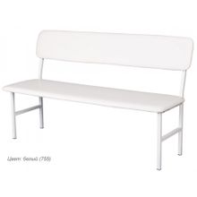 Банкетка медицинская со спинкой МД БС