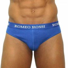Romeo Rossi Трусы-брифы с широкой резинкой (M   голубой)