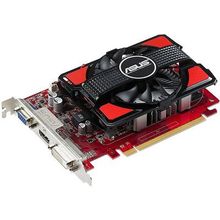 Видеокарта 1024МБ, ASUS R7250-1GD5, R7 250, DVI, HDMI, VGA, GDDR5, 128-бит, Retail