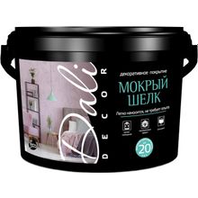 Dali Decor Мокрый Шелк 5 кг белый перламутр