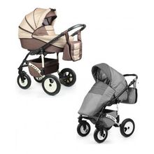 Alis 2 в 1 Mateo Len коричнево-бежевая