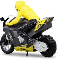 Радиоуправляемый мотоцикл (дрифт, GYRO, 1:6) 2.4G - HC-801-YELLOW