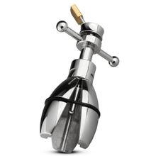 EDC Wholesale Анальный расширитель Sinner Metal Anal Spreader Butt Plug - 14 см. (серебристый)