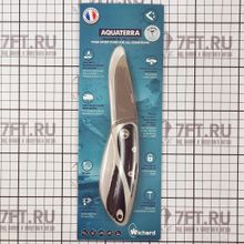 Wichard Нож моряка складной черно-белый со штопором Wichard Aquaterra 10153 115 195 мм